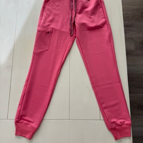 Figs Women's Desert Rose Zamora High Waisted Jogger Scrub Pants XXS Desert Rose - Picture 2 of 2